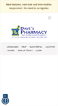 Mobile Screenshot of davespharmacy.com